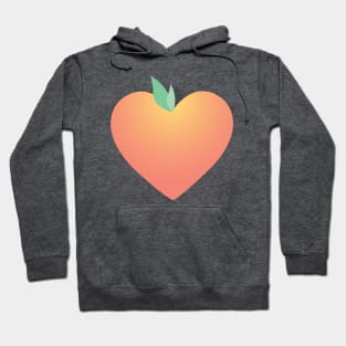 Peach Heart Hoodie